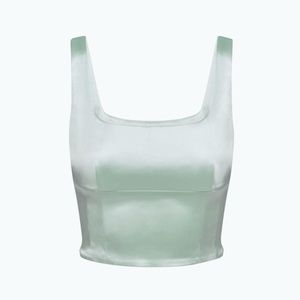 - NWT Aritzia Wilfred Shine Bustier color  Snowmelt Blue size XS